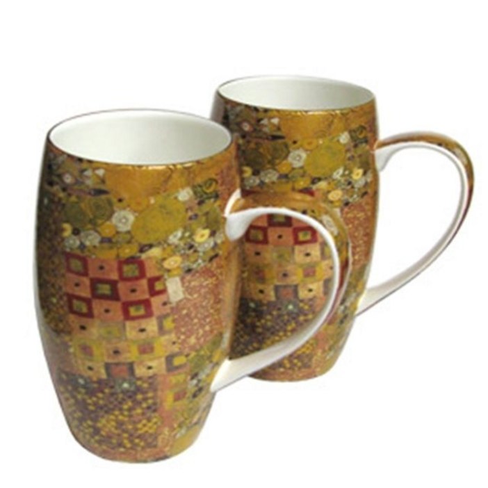 물컵 구스타프 빅머그잔 스테콜 2개 명화 찻잔 주스컵 1EA 8370PCS