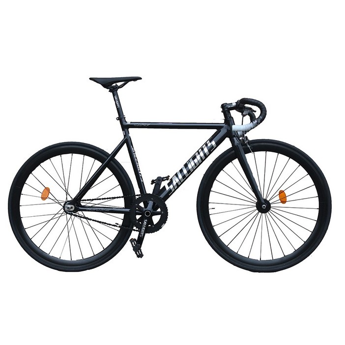 솔라이츠 글로리 카본포크 최고급 픽시 자전거, 유광블랙 470MM, 1개