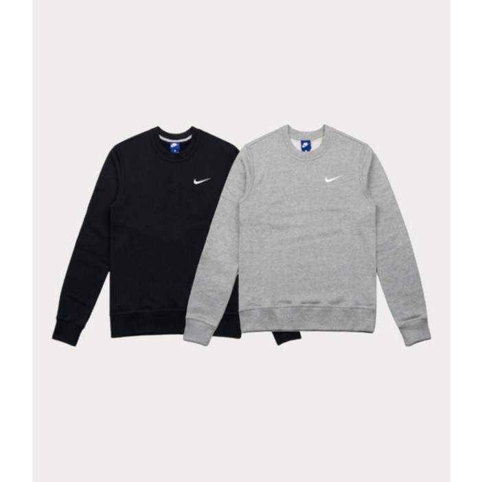 나이키 남녀공용 팀 스우시 맨투맨 티셔츠 AA3178