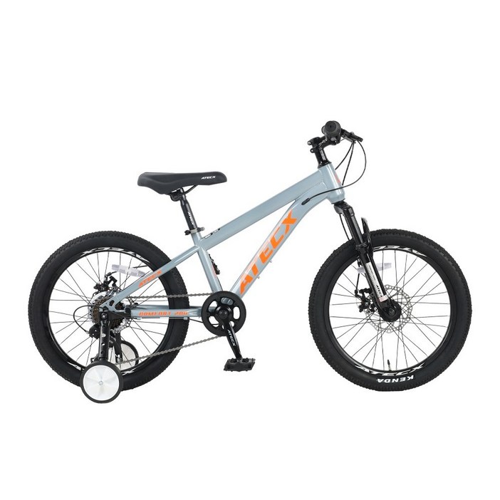 20인치 디스크 MTB 자전거 ATECX 컴포트20D 그레이, 1개, 160cm, 그레이완조립