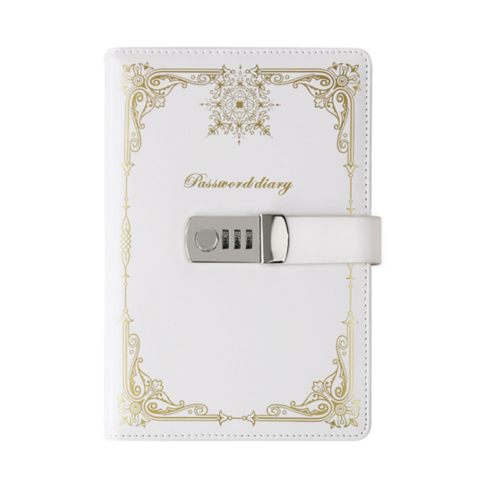 아리코 골드라인 시크릿 A5 비밀번호 잠금락 다이어리 수첩