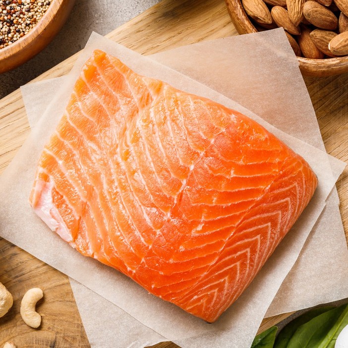 노르웨이 스테이크용 연어 슈페리어등급, 5개, 200g