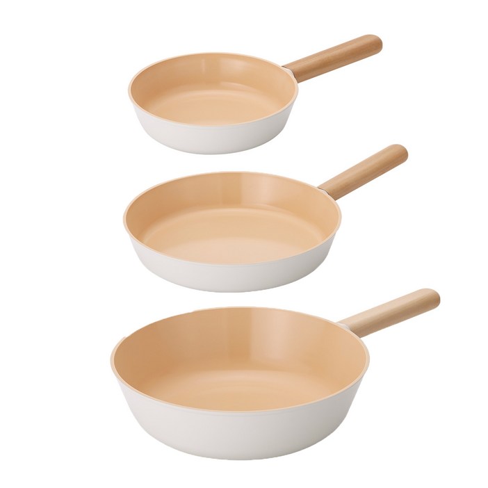 네오플램 브리즈 세라믹 프라이팬 3종 세트 20팬,28팬,28궁중팬, 단품, 1개