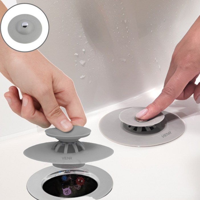 VIENR 깔끔한생활 세면대 냄새 트랩 물마개