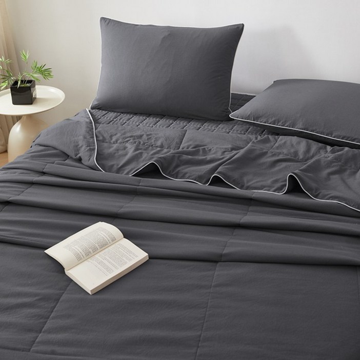 KURUA 사계절 워싱 먼지없는 부드러운  홈 이불
