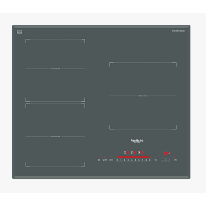 웰치 3구 인덕션 WEI-W7700S WEI-G7800 전기레인지