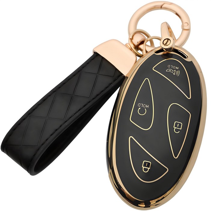 엠디글로벌 현대자동차 호환 TPU 차키 케이스 키링