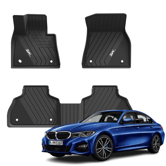 BMW 3시리즈 G20 3W 에코라이너 TPE 카매트 3D 5D 6D 2019.03