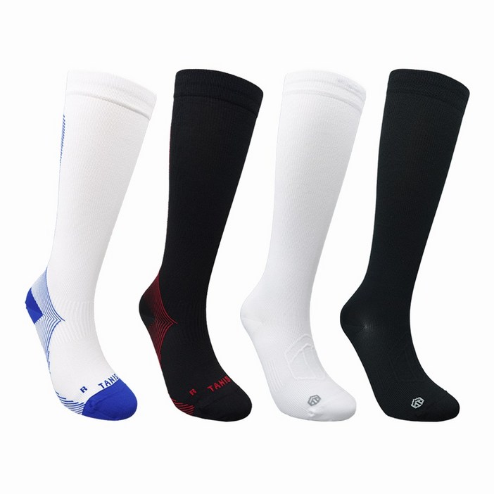 자전거양말 니삭스 무봉제 흡한속건 근저족막 긴양말 사이클