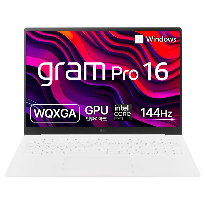 LG전자 2024 그램 Pro 16 코어Ultra5, 에센스화이트, 256GB, 16GB, WIN11 Home, 16Z90SPGA5CK