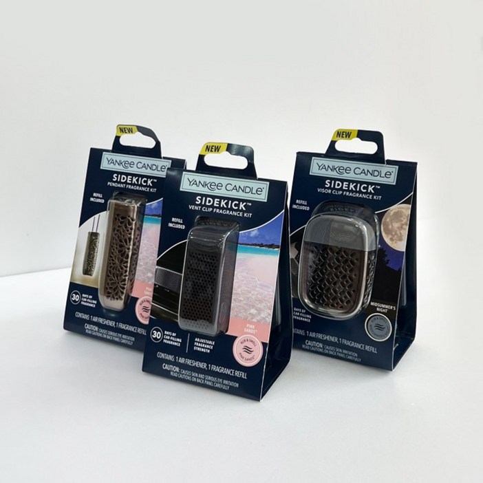 양키캔들 공식수입정품 사이드킥 차량용방향제, 1개, 미드썸머나잇