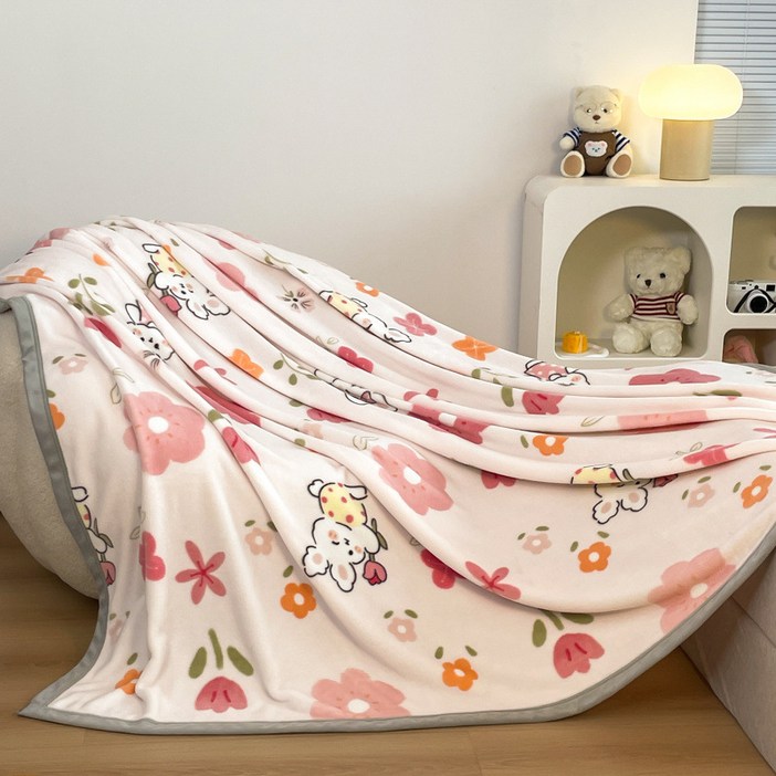 NEWSALE 밀크 플러시 담요 겨울용 두꺼운 보온 담요 사무실 낮잠 담요 소파 커버 담요 사계절용