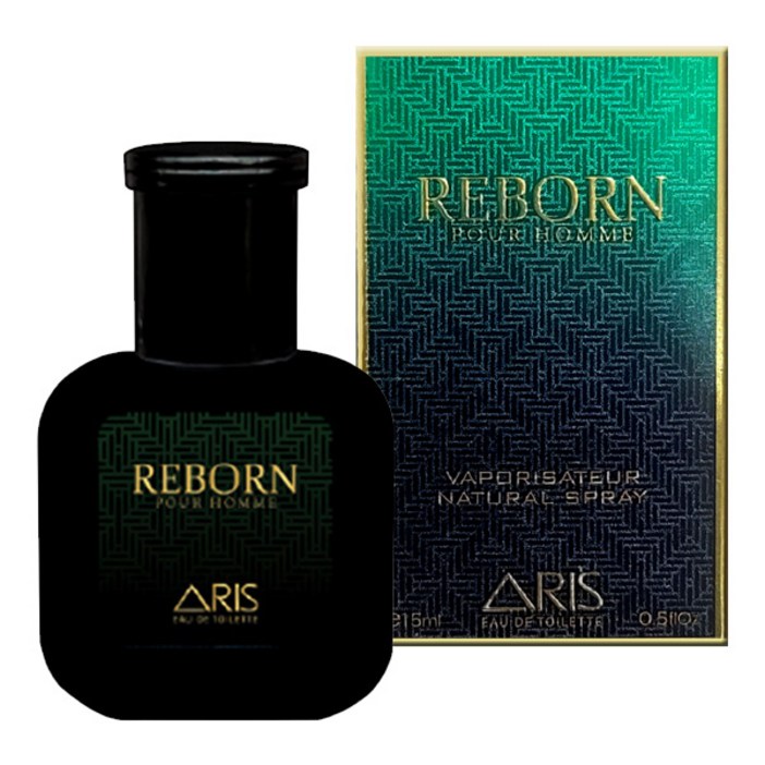아리스 미니어처 퍼퓸 EDP 남성 향수 리본 15ml Reborn 싱그러운향