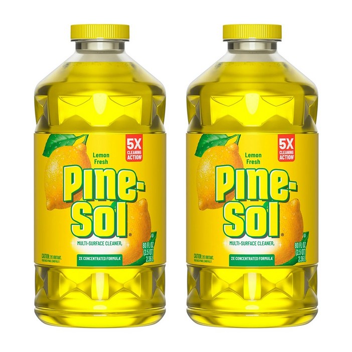 PINESOL 파인솔 멀티 클리너 레몬 2,365ml 2개