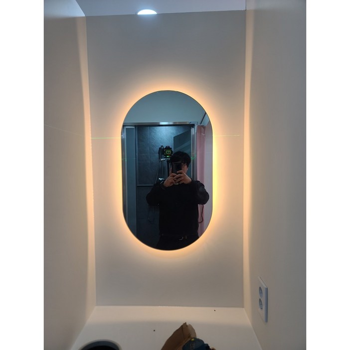 예원거울 양타원형 LED거울 간접 조명