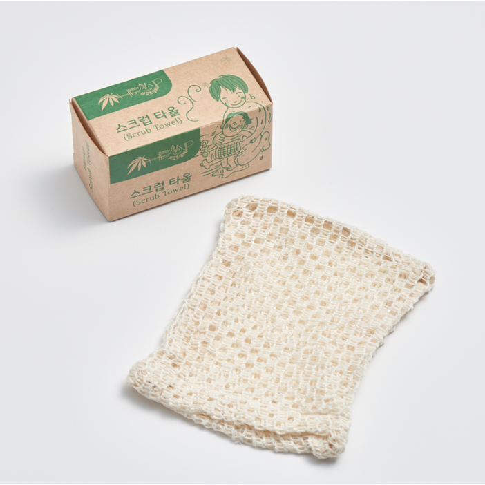 친환경 예고은삼베 스크럽타올