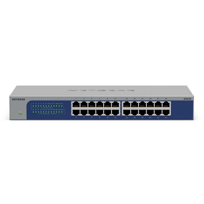 넷기어 NETGEAR GS524 기가 24포트 스위칭허브, 1개