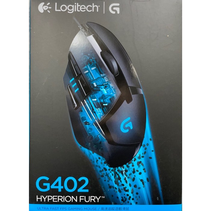 로지텍 Hyperion Fury 게이밍마우스 G402, 혼합 색상, G402