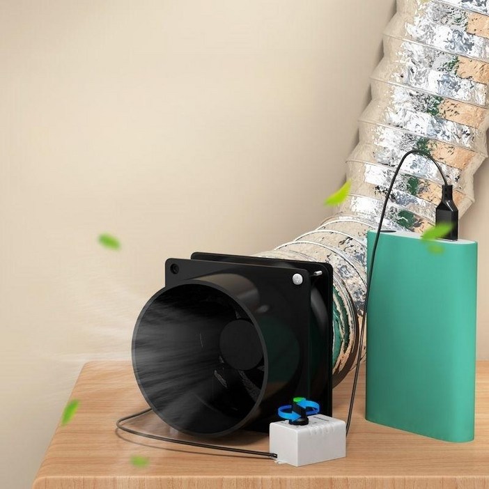 소형 환기 후드 아파트 실내 고기굽기 고기 환풍기 배기 환기구 무설치 이동식 가정용