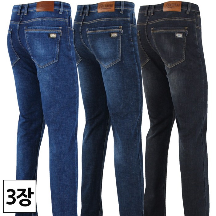 3장 더맨월드 겨울 남자 MW매일입는기본501청바지  방한 기모안감 작업복 일상복 3038 사이즈 일자 핏 세련된 데님 M730