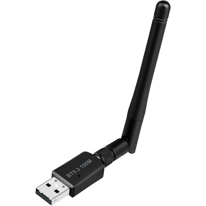 프리라이프 - 하이 게인 무선 블루투스 5.3 어댑터 USB 동글 연결 최대 100m