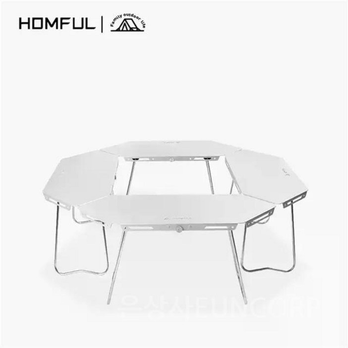 Homful 야외 초경량 알루미늄 합금 접이식 피크닉 장비  캠핑 테이블 신상