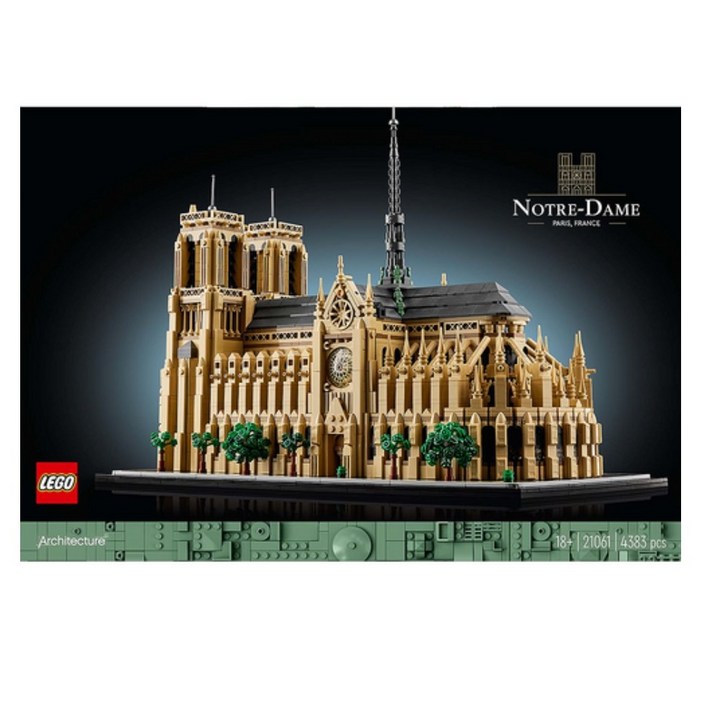 레고 아키텍처 파리 노트르담 21061