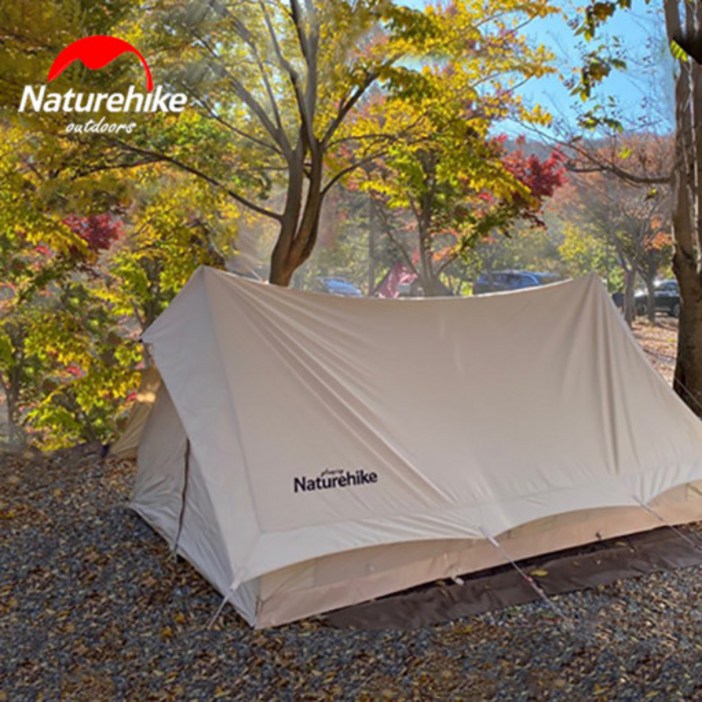 네이처하이크 면텐트 티피 리빙쉘 장박 오토 쉘터 거실형 익스텐드 5.6 텐트