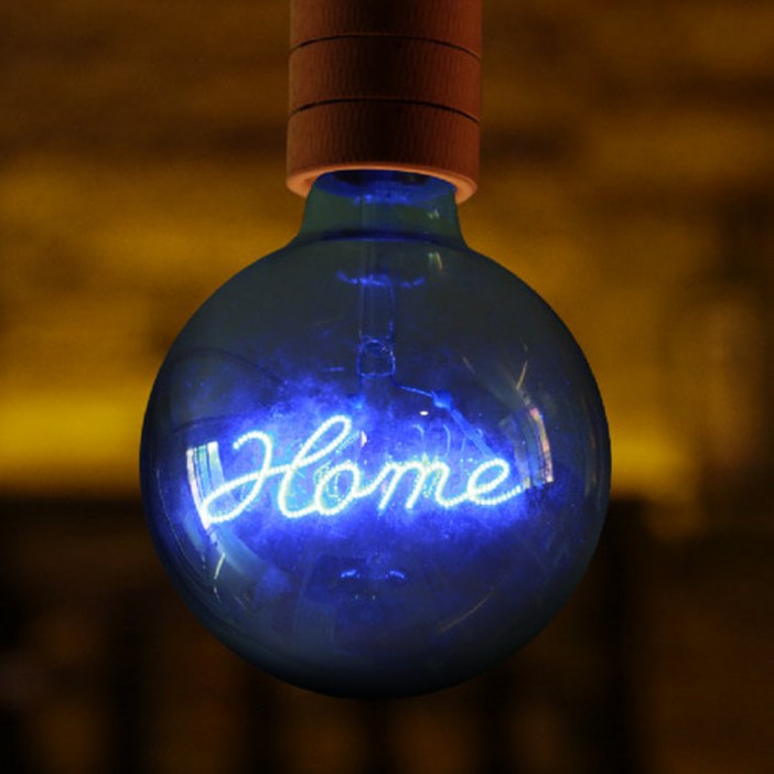 LED 홈 램프 4W G125 (HOME) LED에디슨램프 볼구전구 홈카페 인테리어램프, 전구색, 1개