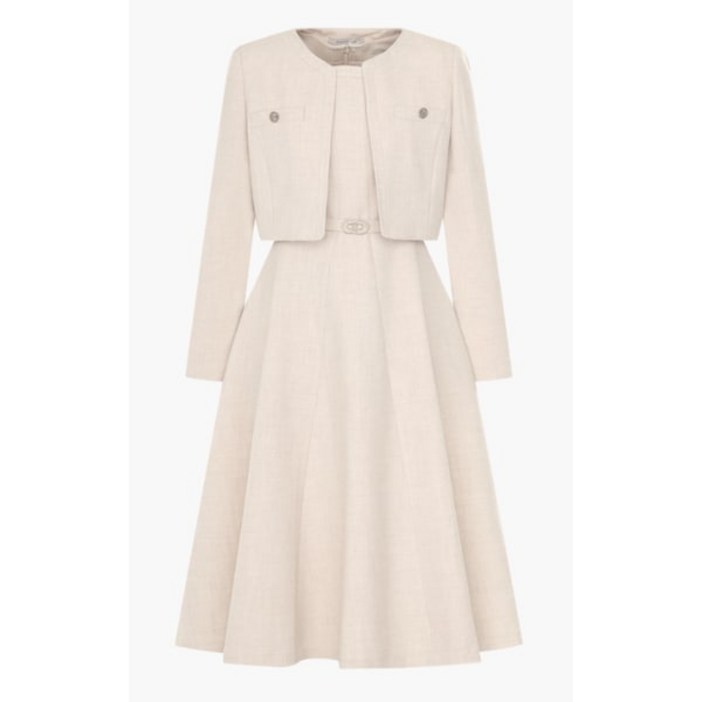 케네스레이디 E565 EWOPPA3200 스퀘어넥 원피스 셋업 740998