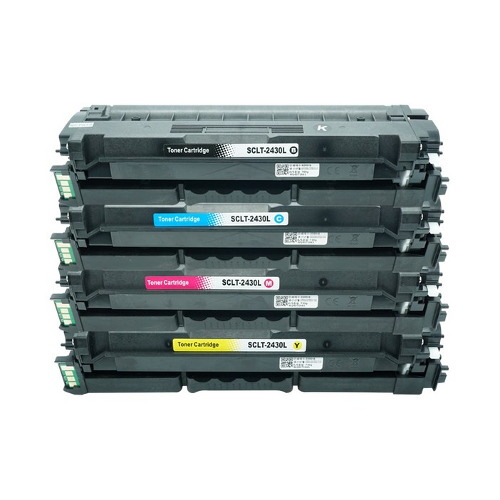 그래토너 삼성 CLTK2430L C2430L M2430L Y2430L 호환 재생토너 SLC2410 C2470 C2420 C3030 C3070 DW FR ND 대용량 세트