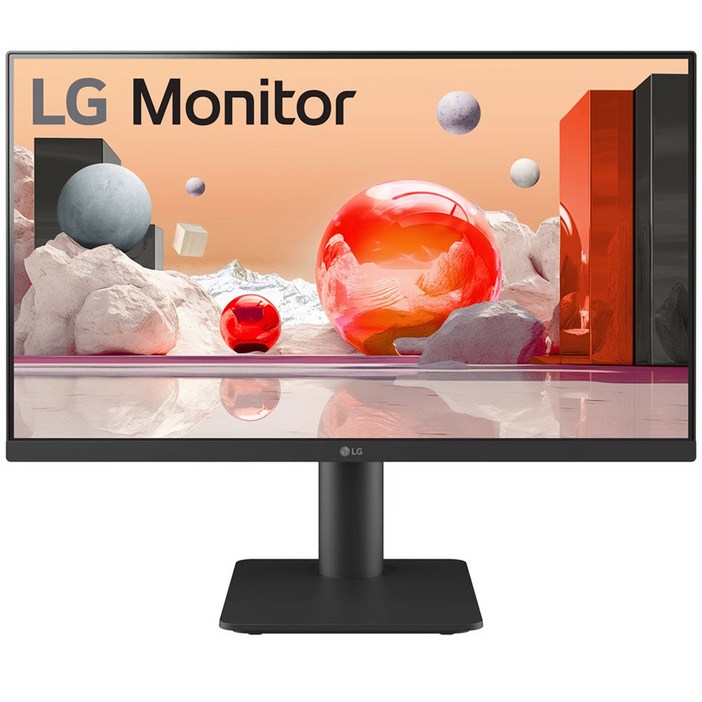 LG 24MS550 60cm24인치 FHD IPS 100Hz 5ms 사무용모니터 슬림베젤 스피커내장 높낮이 조절