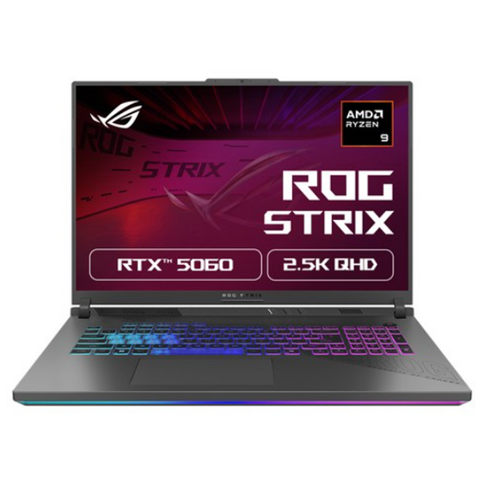 에이수스 2025 ROG 스트릭스 G18 라이젠9 라이젠 9000 시리즈 지포스 RTX 5060, Eclipse Gray, 2TB, 32GB, Free DOS, G814FMS9020