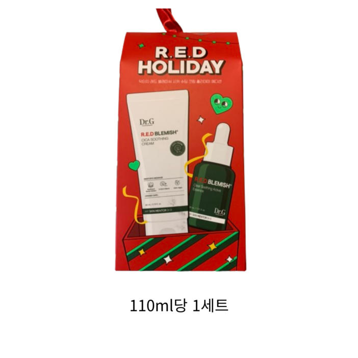닥터지 레드 블레미쉬 시카 수딩 크림 홀리데이에디션 세트