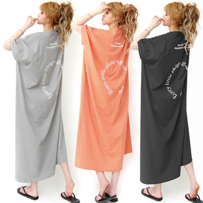 통통마녀 ] 리틀띵 롱롱 원피스  5칼라  / 6 XL 까지 /  오버사이즈