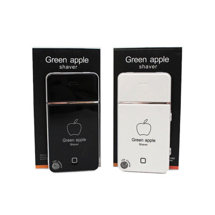 그린애플 휴대용 USB 충전식 전기 면도기