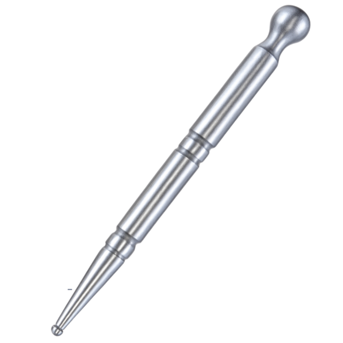 휴다온 혈 마사지 지압펜, 실버, 1개