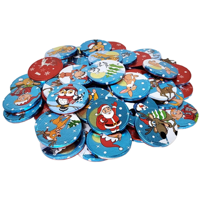 코스트코 크리스마스 코인 동전초콜릿 수입초콜릿 선물, 880g, 1개