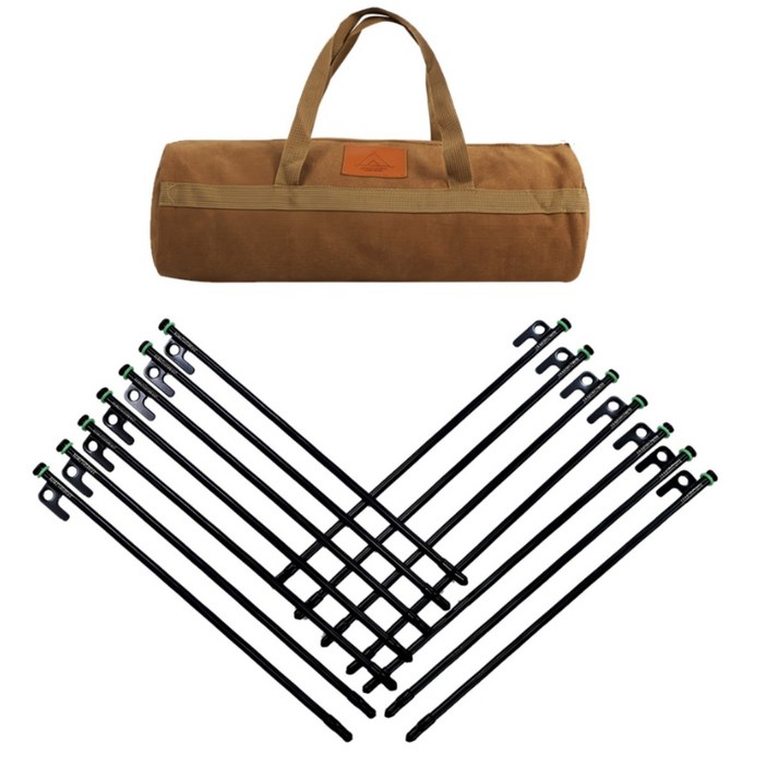 자캠 단조팩 14개 30cm 전용가방포함, 1세트