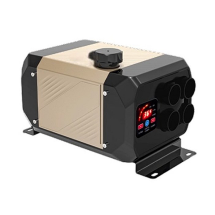 익스플로어 차량용 무시동히터 12v 24v 220v 저소음 이동식 캠핑, 베이지수직, 1개