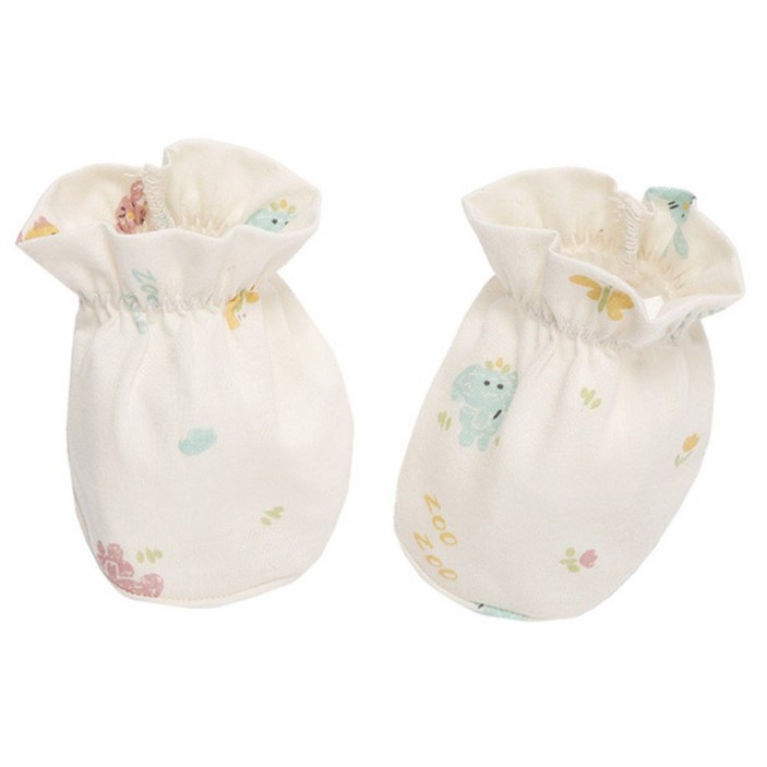 위드오가닉 신생아용 면 발싸개 8 x 7 cm