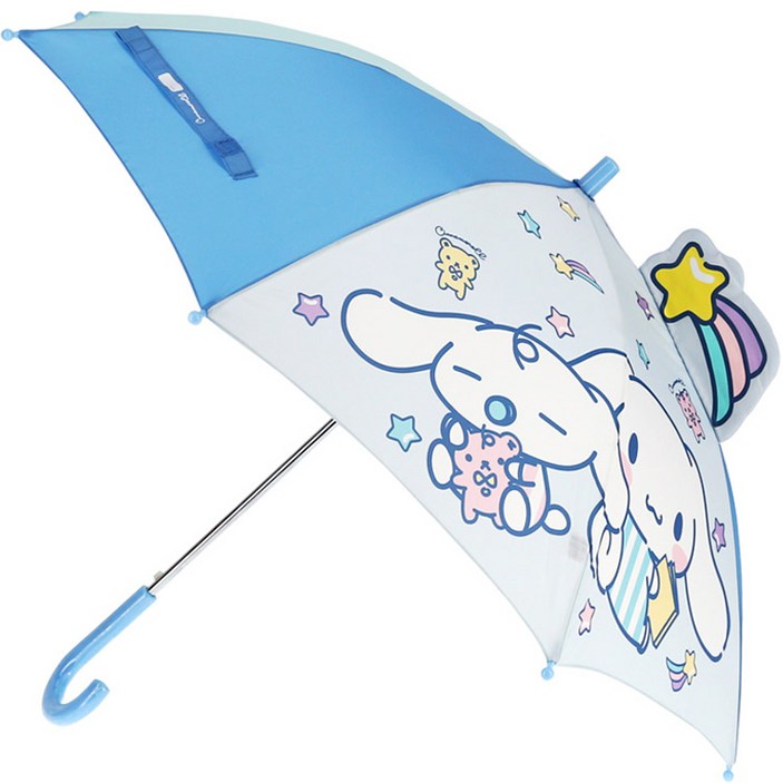 유아동패션 산리오 아동용 시나모롤 53 별똥별입체 홀로그램 우산 LUHKU10042