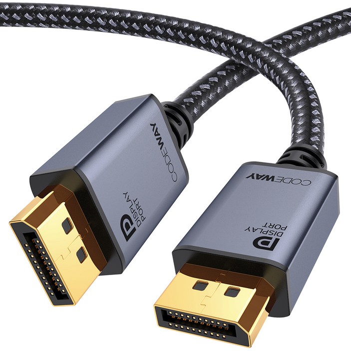 코드웨이 DP 케이블 1.4v 20핀 더미 UHD 8K premium, 1개, 2m 코드웨이 DP 케이블 1.4v 20핀 더미 UHD 8K premium, 1개, 2m