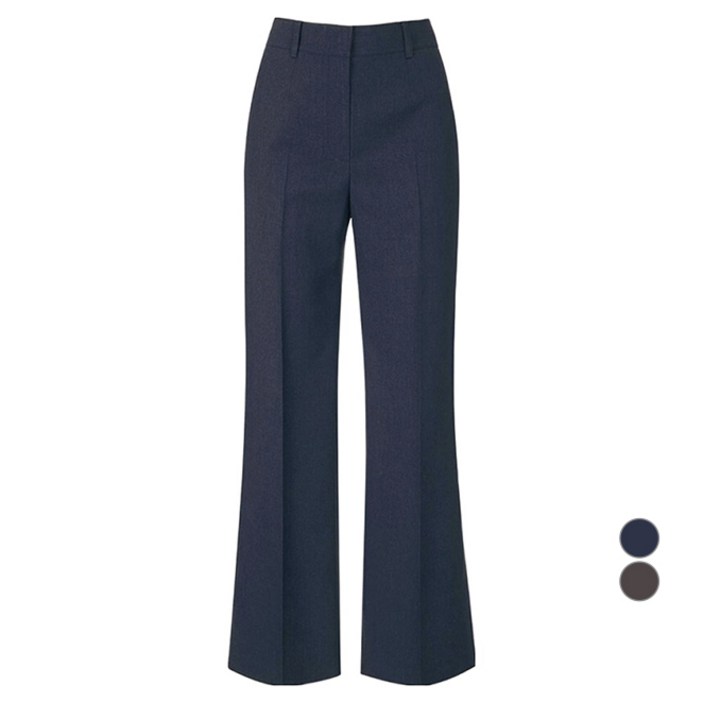 온앤온 여성용 세미 하이웨이스트 부츠컷 슬랙스