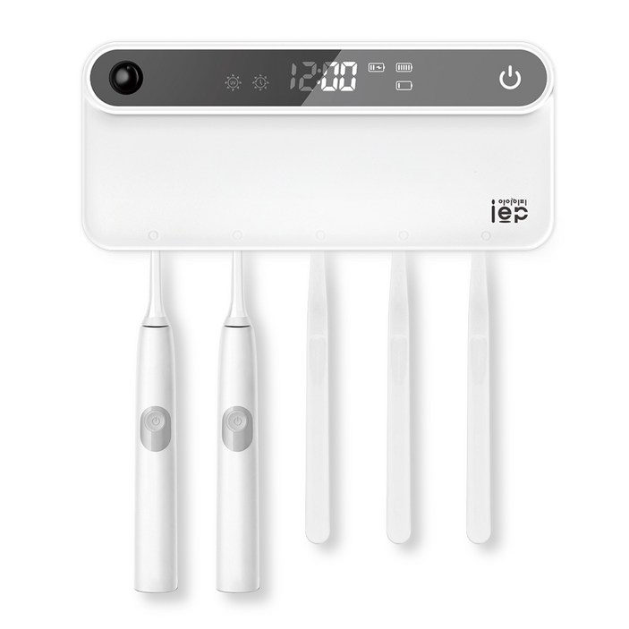 아이이피 UV 스마트 무선 자동 칫솔살균기 i200, i200, 화이트