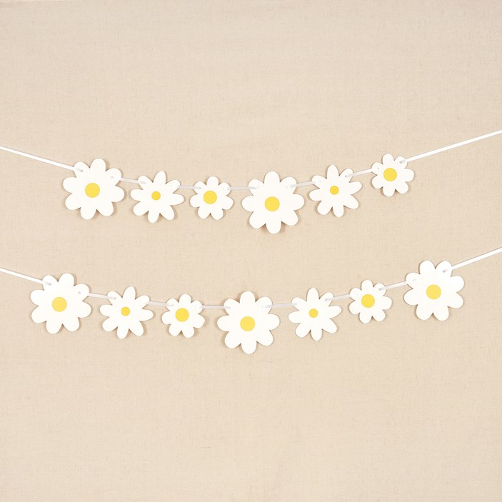 파티짱 데이지 꽃 가랜드