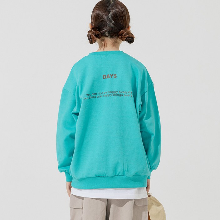 바브키즈 아동용 캐피 데이즈 맨투맨