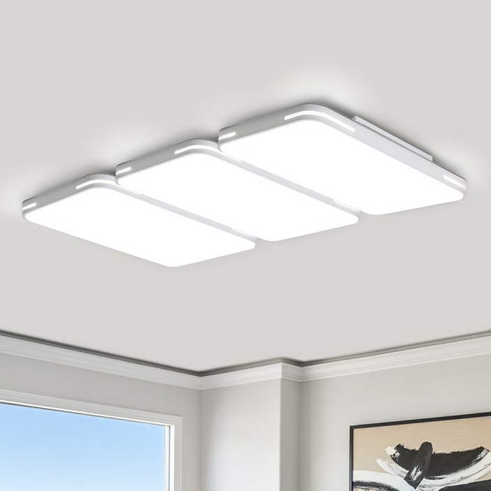 코콤 새론 플러스 LED 거실등 180W 조명, 단일 색상