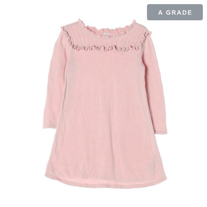BABYGAP 베이비갭 핑크 프릴 니트 드레스 KIDS-110