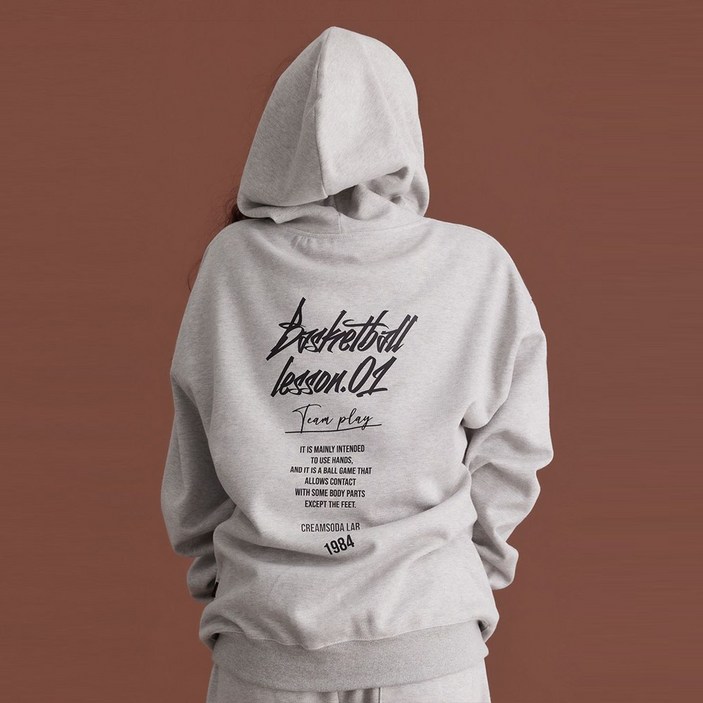 엘에이비 쿼터 팀플레이 후드티